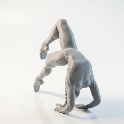 Mô hình tượng vũ công Ballet 3D - Nghệ thuật in 3D tinh tế