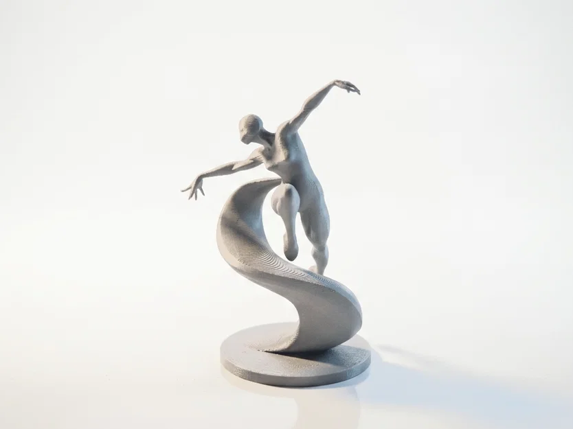 Tượng Nữ Vũ Công Ballet - Mô hình in 3D nghệ thuật - Image 1