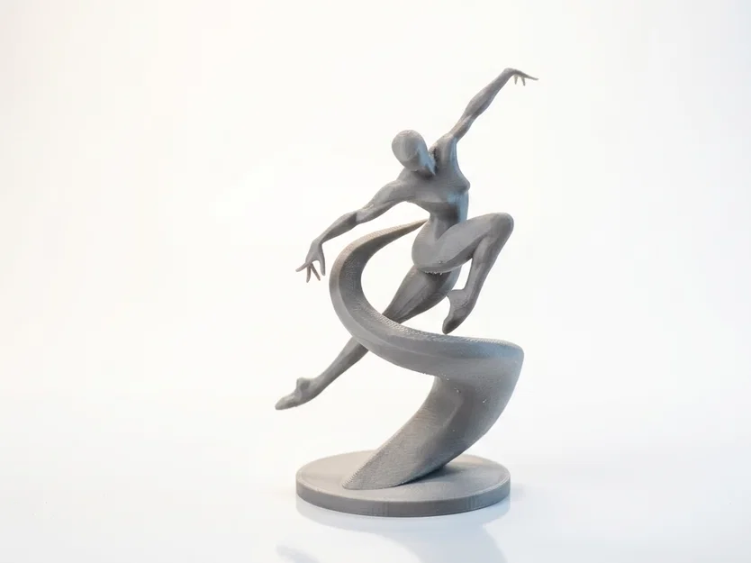 Tượng Nữ Vũ Công Ballet - Mô hình in 3D nghệ thuật - Image 2