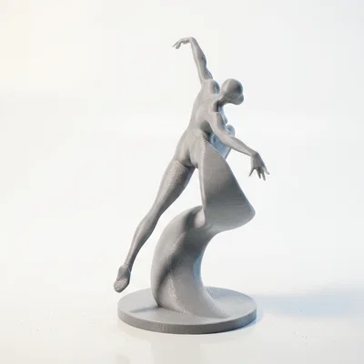 Tượng Nữ Vũ Công Ballet - Mô hình in 3D nghệ thuật