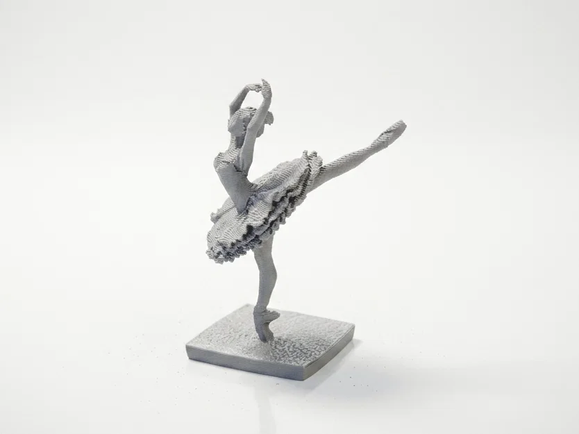Tượng Vũ Công Ballet 3D - Tác Phẩm Điêu Khắc Thanh Lịch Dành Cho In 3D - Image 1