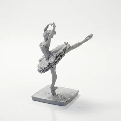 Tượng Vũ Công Ballet 3D - Tác Phẩm Điêu Khắc Thanh Lịch Dành Cho In 3D