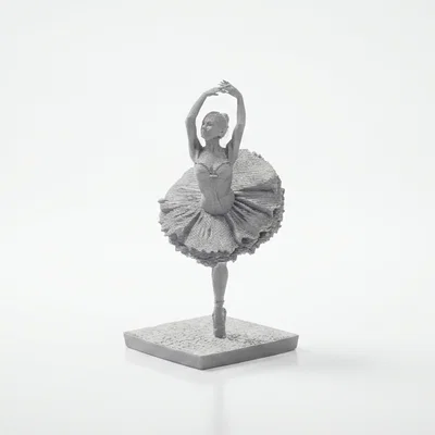Tượng Vũ Công Ballet 3D - Tác Phẩm Điêu Khắc Thanh Lịch Dành Cho In 3D