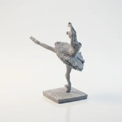 Tượng Vũ Công Ballet 3D - Tác Phẩm Điêu Khắc Thanh Lịch Dành Cho In 3D