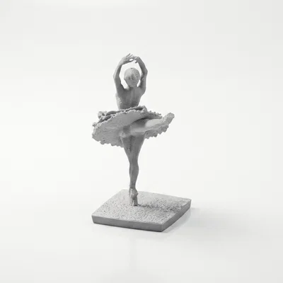 Tượng Vũ Công Ballet 3D - Tác Phẩm Điêu Khắc Thanh Lịch Dành Cho In 3D