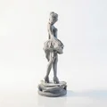 Mô hình tượng vũ công Ballerina 3D đầy duyên dáng - Thumbnail 3