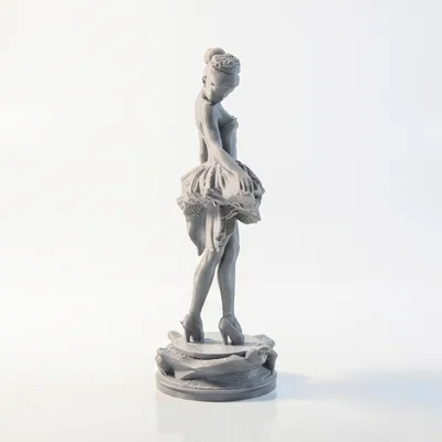 Mô hình tượng vũ công Ballerina 3D đầy duyên dáng