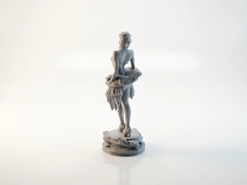 Mô hình tượng vũ công Ballerina 3D đầy duyên dáng - Image 4