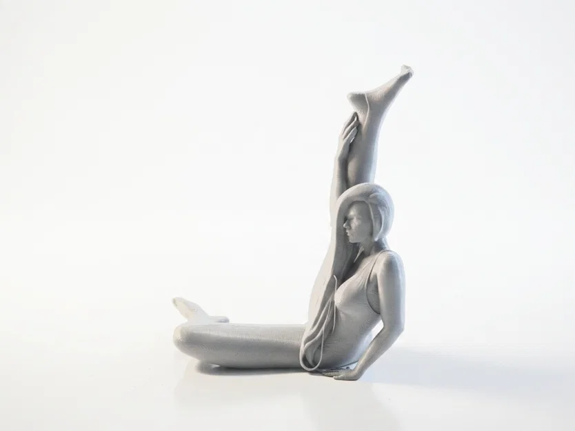 Mô hình tượng vũ công Ballerina đang vươn người in 3D - Image 1