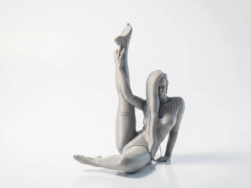 Mô hình tượng vũ công Ballerina đang vươn người in 3D - Image 2
