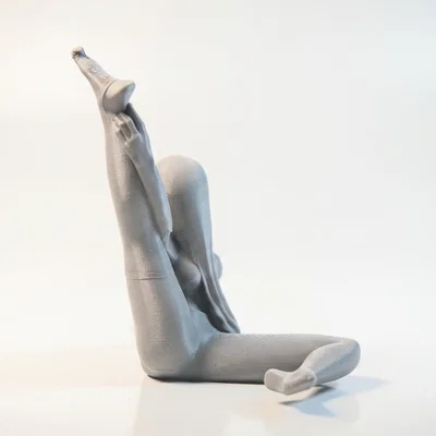 Mô hình tượng vũ công Ballerina đang vươn người in 3D