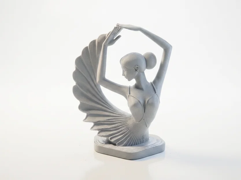 Tượng Vũ Công Ballerina 3D In Ấn Nghệ Thuật - Image 1