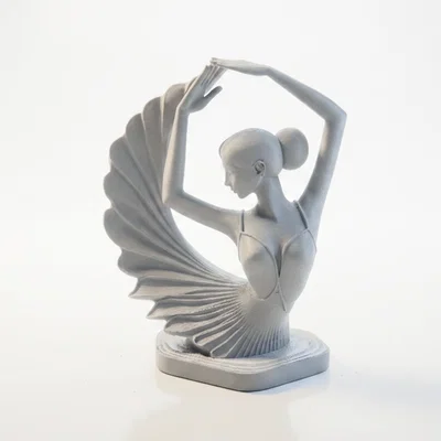 Tượng Vũ Công Ballerina 3D In Ấn Nghệ Thuật