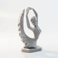Tượng Vũ Công Ballerina 3D In Ấn Nghệ Thuật - Thumbnail 2