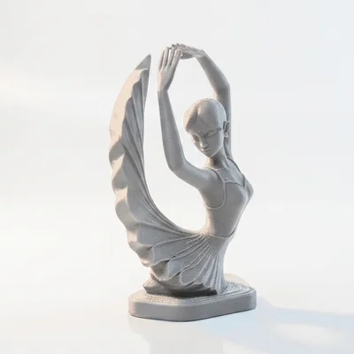 Tượng Vũ Công Ballerina 3D In Ấn Nghệ Thuật