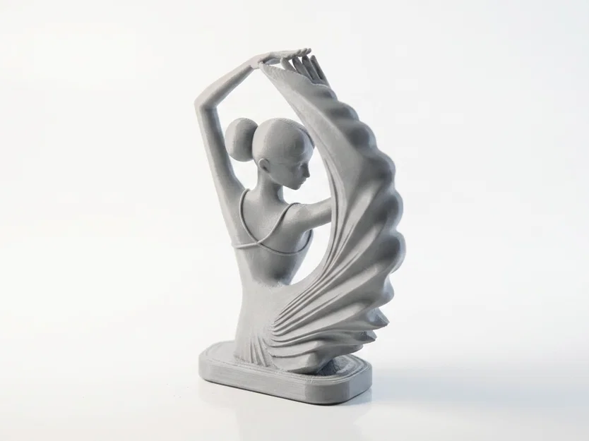Tượng Vũ Công Ballerina 3D In Ấn Nghệ Thuật - Image 3