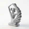 Tượng Vũ Công Ballerina 3D In Ấn Nghệ Thuật - Thumbnail 3