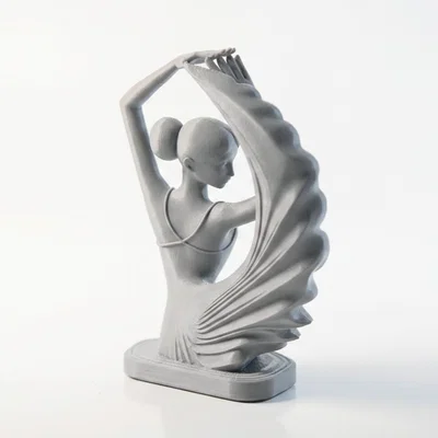 Tượng Vũ Công Ballerina 3D In Ấn Nghệ Thuật