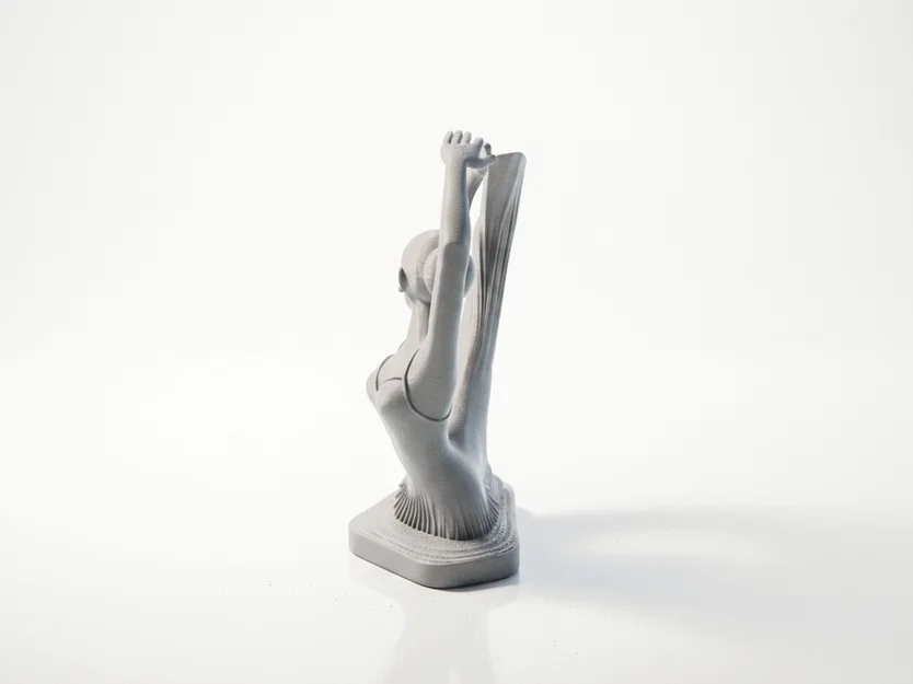 Tượng Vũ Công Ballerina 3D In Ấn Nghệ Thuật - Image 4