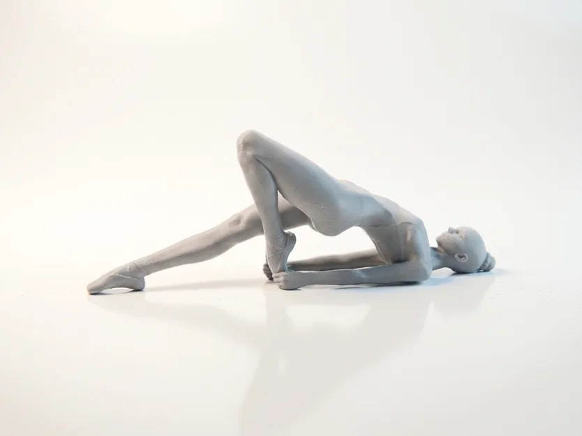 Mô hình tượng nữ vũ công Ballet 3D có thể in ấn - Image 2