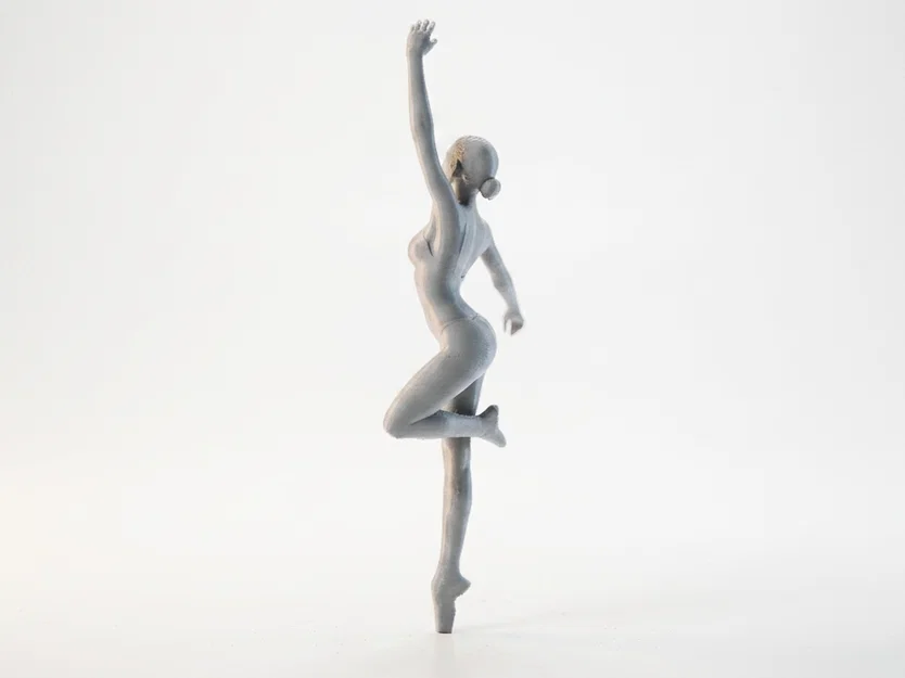 Mô hình tượng nữ vũ công Ballet in 3D đẹp mắt - Image 4