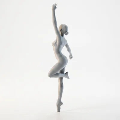 Mô hình tượng nữ vũ công Ballet in 3D đẹp mắt