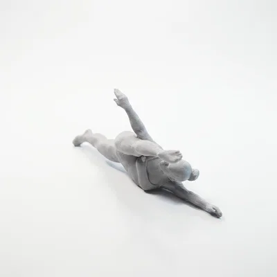 Tượng Vũ Công Ballet 3D - Mô Hình Trang Trí Nghệ Thuật