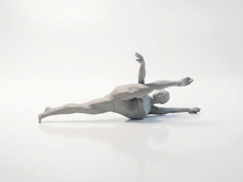 Tượng Vũ Công Ballet 3D - Mô Hình Trang Trí Nghệ Thuật - Image 2