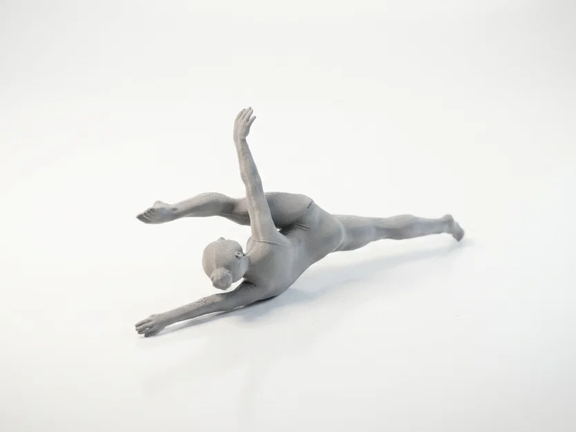 Tượng Vũ Công Ballet 3D - Mô Hình Trang Trí Nghệ Thuật - Image 4