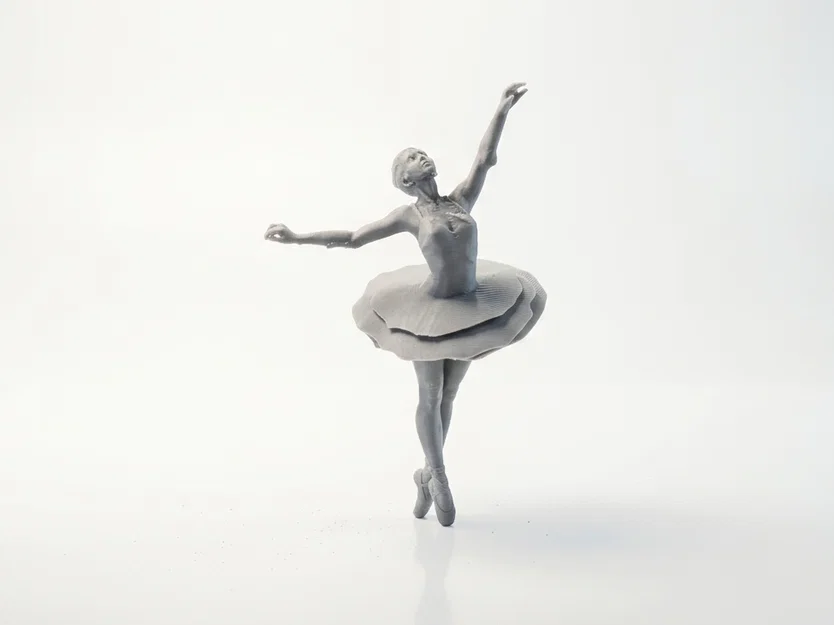 Mô hình tượng vũ công Ballerina in 3D - Image 1