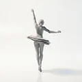 Mô hình tượng vũ công Ballerina in 3D - Thumbnail 3
