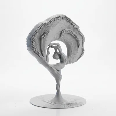 Mô hình tượng vũ công Ballet in 3D tuyệt đẹp