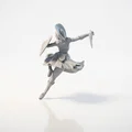 Mô hình 3D Nữ Chiến Binh Ballet - Thumbnail 4