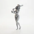 Mô hình Figurine Cô gái cầm gậy bóng chày in 3D - Thumbnail 1