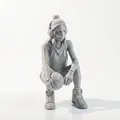 Mô hình tượng nữ cầu thủ bóng rổ 3D in ấn thể thao - Thumbnail 2