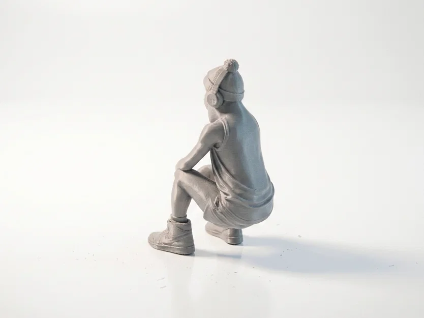 Mô hình tượng nữ cầu thủ bóng rổ 3D in ấn thể thao - Image 4