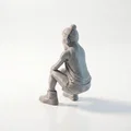 Mô hình tượng nữ cầu thủ bóng rổ 3D in ấn thể thao - Thumbnail 4