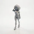 Mô hình cô gái chơi bóng chày 3D - Tượng nữ vận động viên - Thumbnail 1
