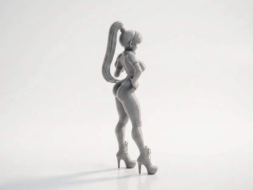 Mô hình Nữ Vận Động Viên Bóng Rổ - Tượng Thể Thao In 3D - Image 3