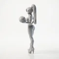 Mô hình Nữ Vận Động Viên Bóng Rổ - Tượng Thể Thao In 3D - Thumbnail 4
