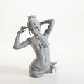 Mô hình tượng nữ Beach Babe in 3D - Thumbnail 1
