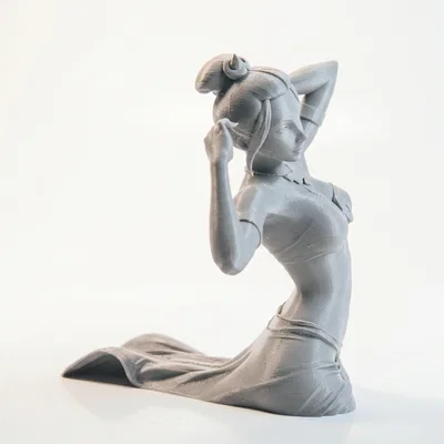 Mô hình tượng nữ Beach Babe in 3D