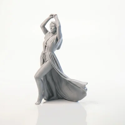 Mô Hình Tượng Người Phụ Nữ Khiêu Vũ Thanh Lịch (In 3D)