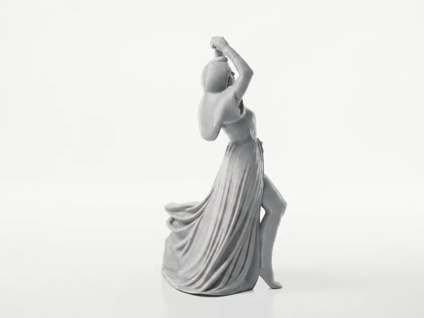 Mô Hình Tượng Người Phụ Nữ Khiêu Vũ Thanh Lịch (In 3D) - Image 3