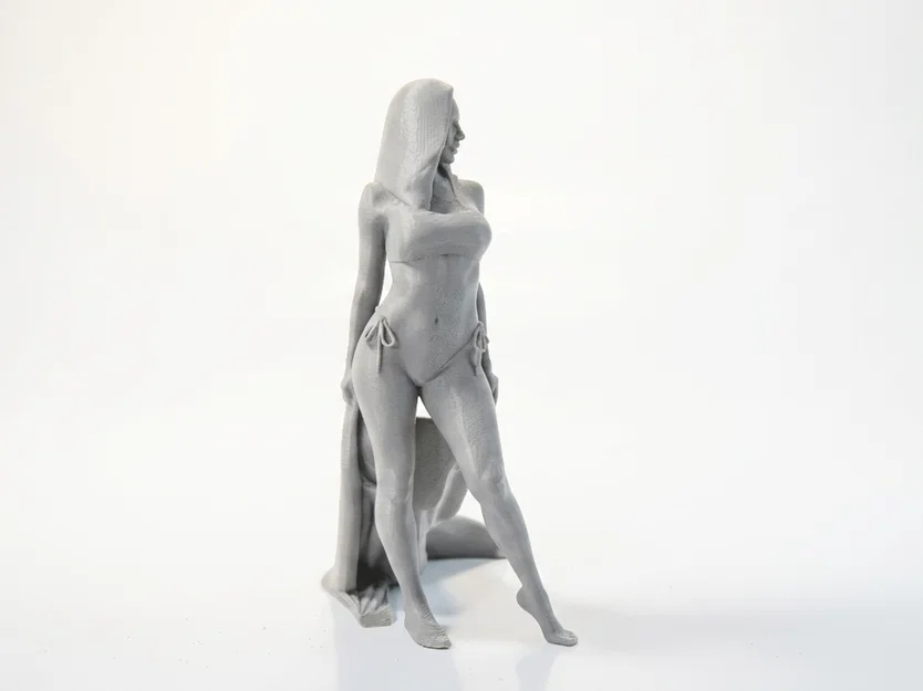 Mô Hình Thiếu Nữ Bãi Biển - Tượng Nữ 3D Print - Image 3