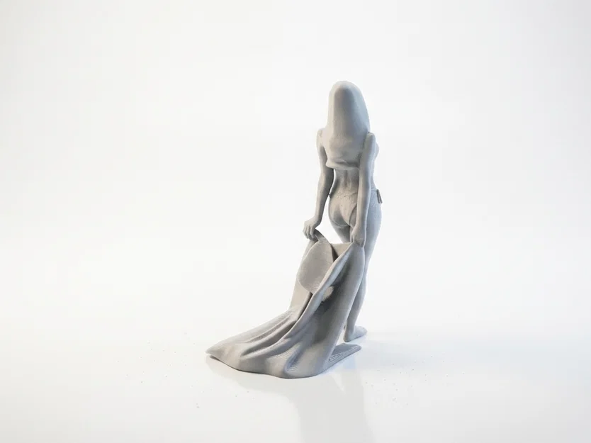 Mô Hình Thiếu Nữ Bãi Biển - Tượng Nữ 3D Print - Image 4