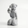 Mô hình 3D cô gái chơi bóng chuyền bãi biển (File STL) - Thumbnail 2