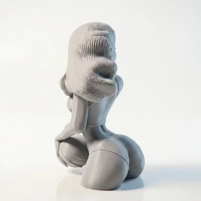 Mô hình 3D cô gái chơi bóng chuyền bãi biển (File STL)