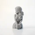 Mô hình 3D cô gái chơi bóng chuyền bãi biển (File STL) - Thumbnail 4