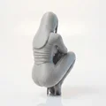Mô hình 3D cô gái ngồi xổm - Tượng trang trí tinh xảo - Thumbnail 3